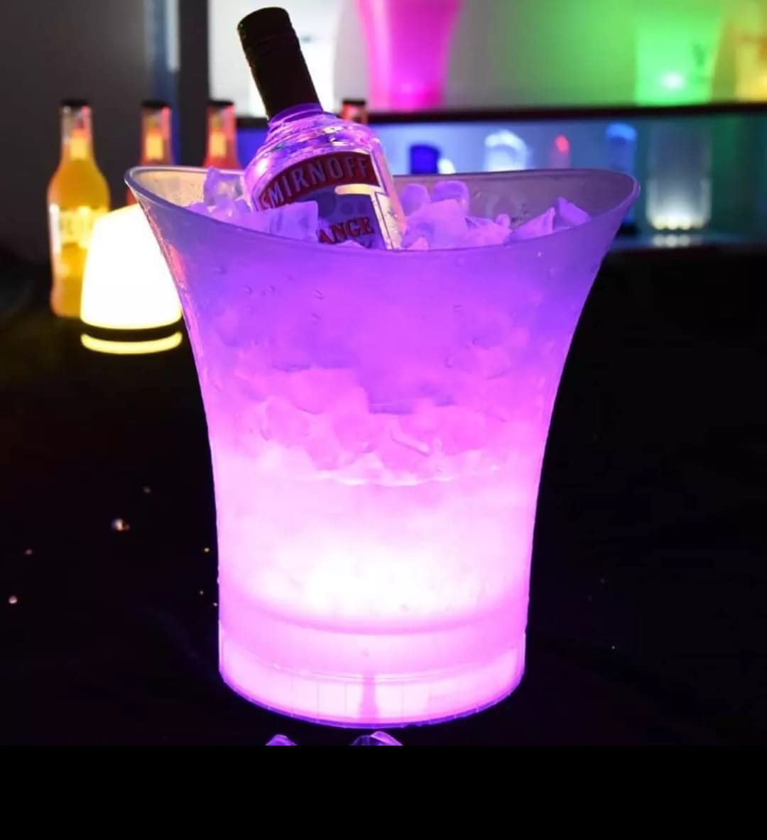HIELERA LED DE COLORES