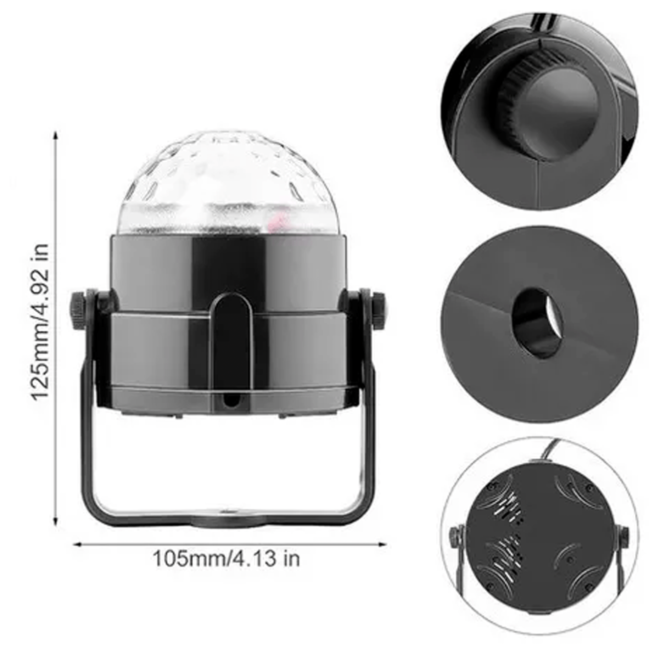 BOLA DISCO LUCES LED
