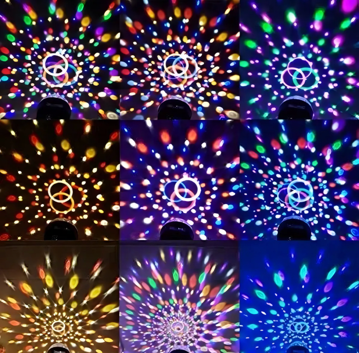 BOLA DISCO LUCES LED