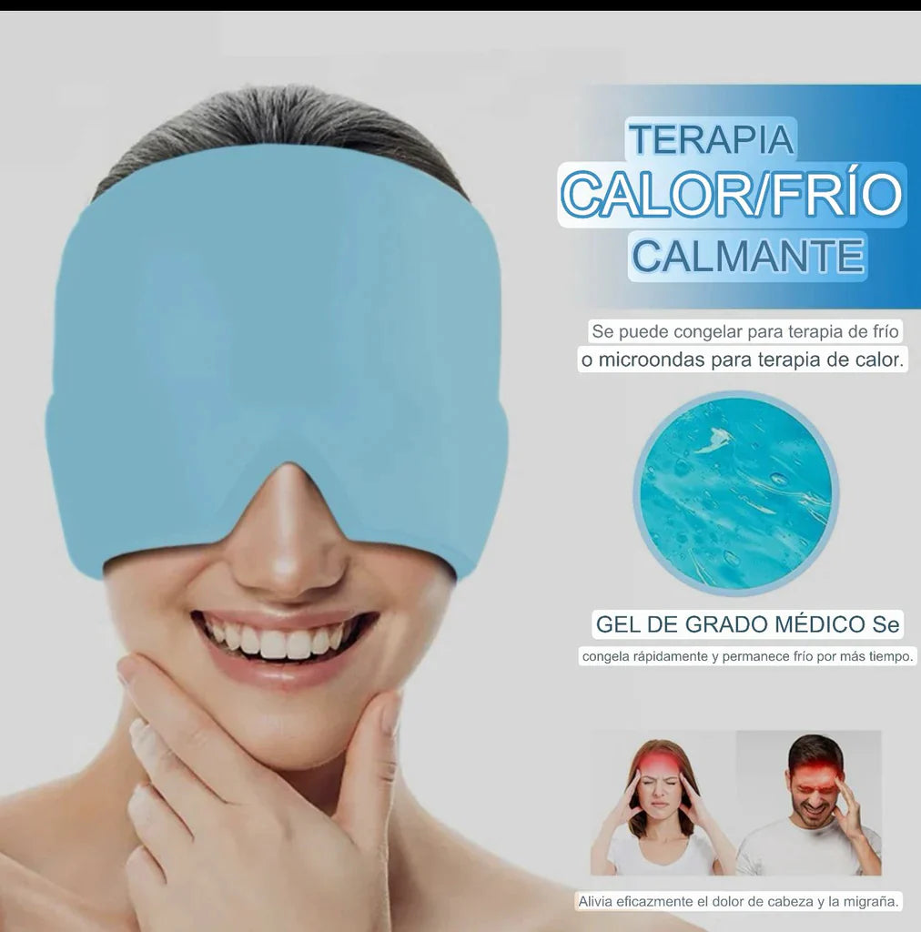 GORRA DE GEL PARA ALIVIAR DOLORES DE CABEZA