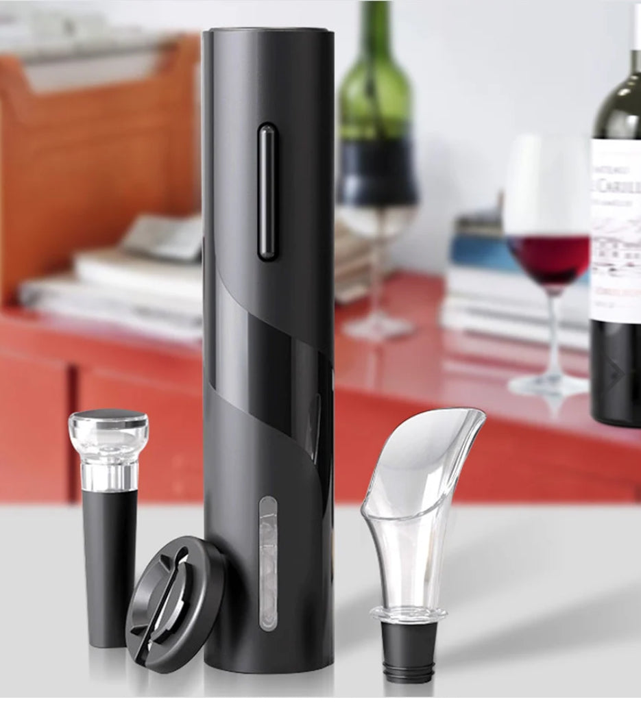 Set Destapador PRO de vino eléctrico