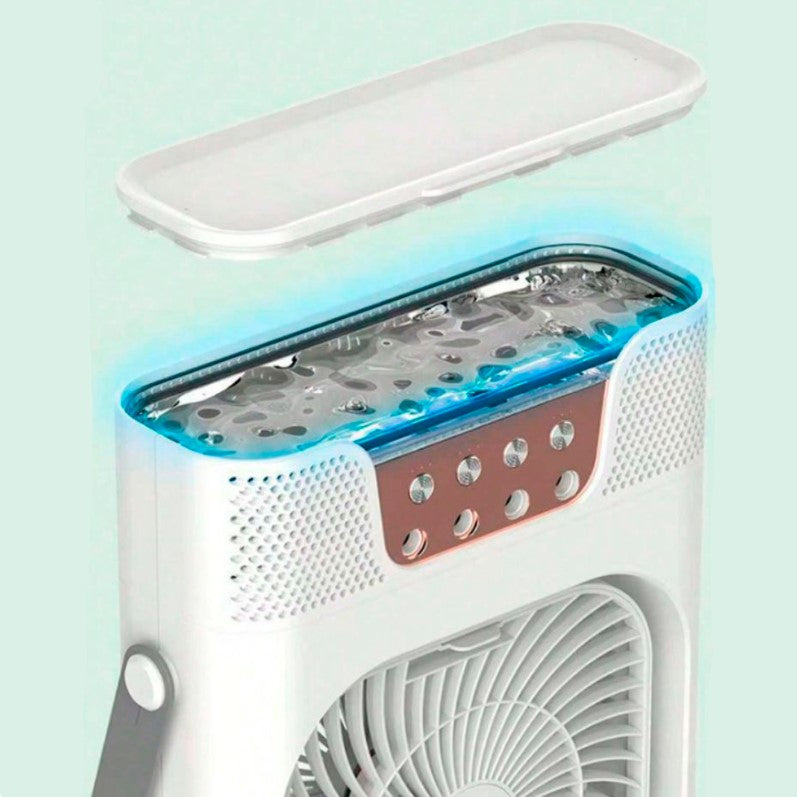 VENTILADOR Y HUMIDIFICADOR DE AIRE 3 EN 1