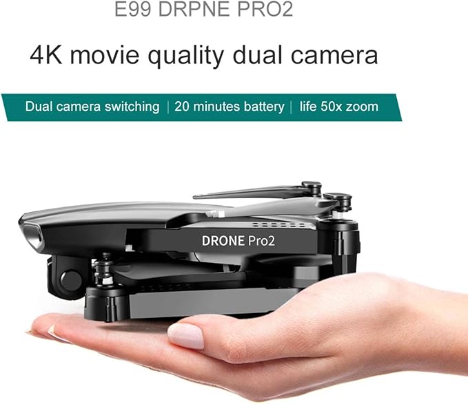 DRON PRO2 CON DOBLE CÁMARA AJUSTABLE