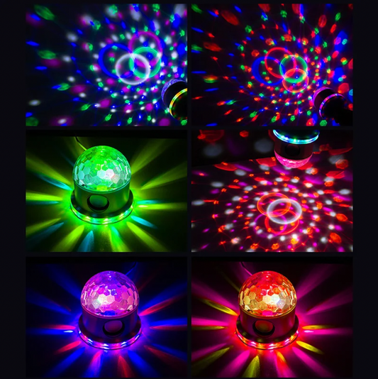 BOLA DISCO LUCES LED